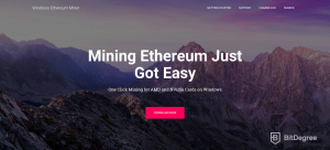 Ethereum mining software platform