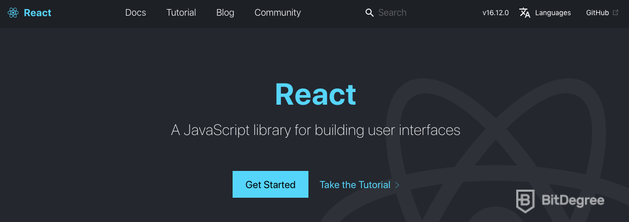JavaScript libraries: React.js