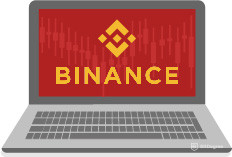 Binance cryptocurrency trading platform logo